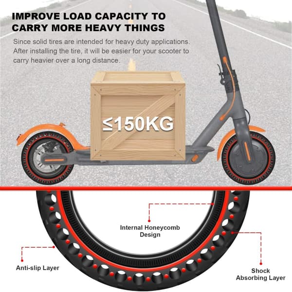 8,5-tommers scooterdekkskifte