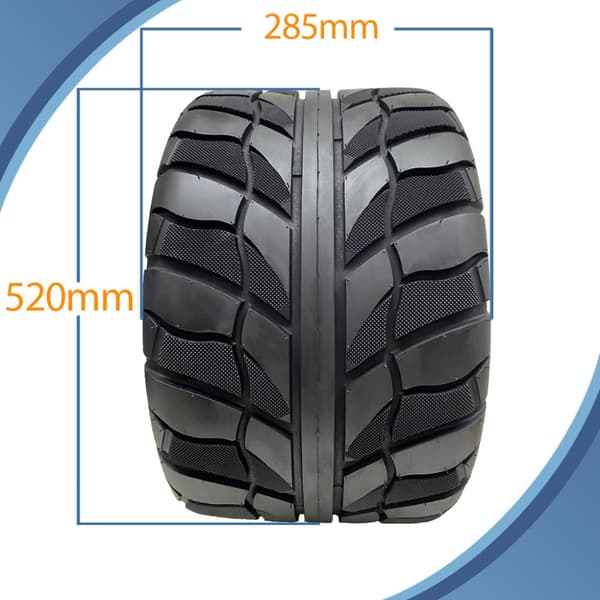 20x11.00-9 (275/50-9) OBOR Beast 6ply slanglösa däck 46N väglagliga (set om 4)