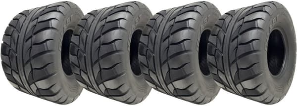 20x11.00-9 (275/50-9) OBOR Beast 6ply slanglösa däck 46N väglagliga (set om 4)