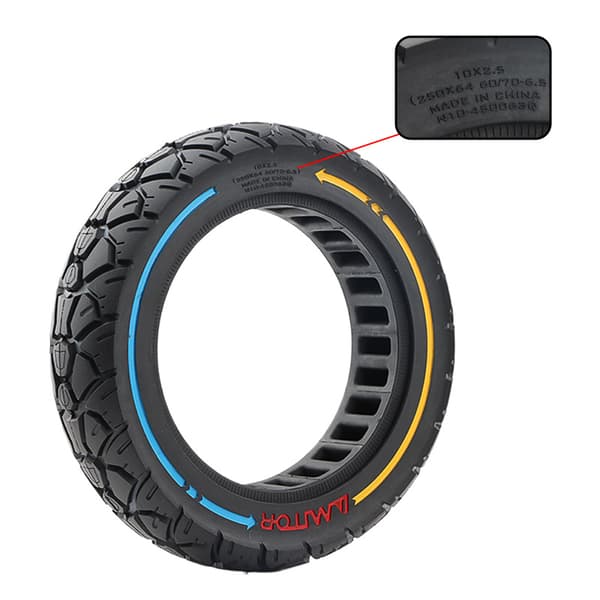 INF Solid offroad-dæk til Ninebot G30-serien med 44 spor