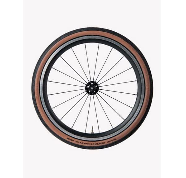 Brompton Continental Contact Urban Tire Tan Wall (Pris per par) Modell 2022 Unisex däck, hud, One Size