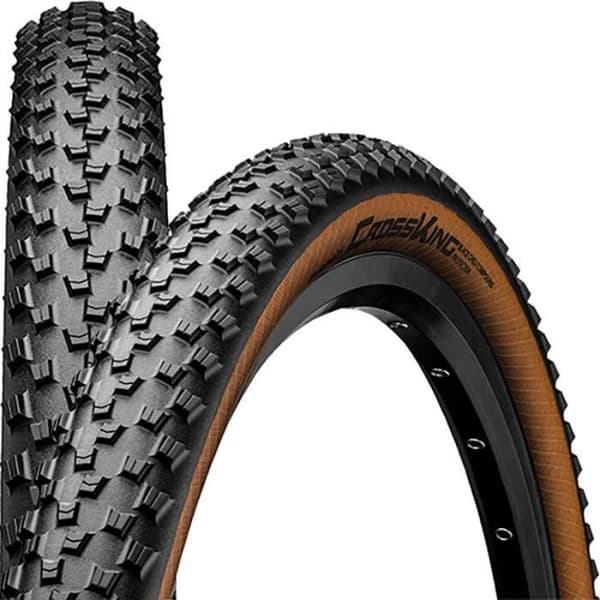 Continental Cross-King Protection 55-622 MTB-däck - svart/brunt - 29 x 2,20