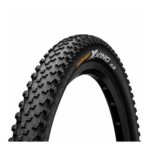 MTB-däck 29 x 2,20 Continental Cross King Svart TR - CONTINENTAL - Blandat - 29 - Gummi