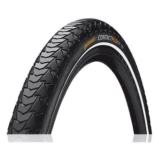 Continental Contact Plus elcykeldäck - 700x32C (32-622) - Svart - Tubetyp