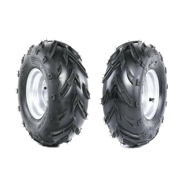 16x8-7 Ilmaton rengas, kestävä nailonmateriaali, täydellinen vannekokoonpano,2 kpl 2pcs
