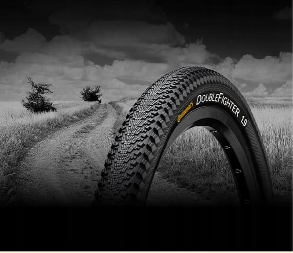 Dæk 26 x1.90 CONTINENTAL DOUBLE FIGHTER GRAVEL
