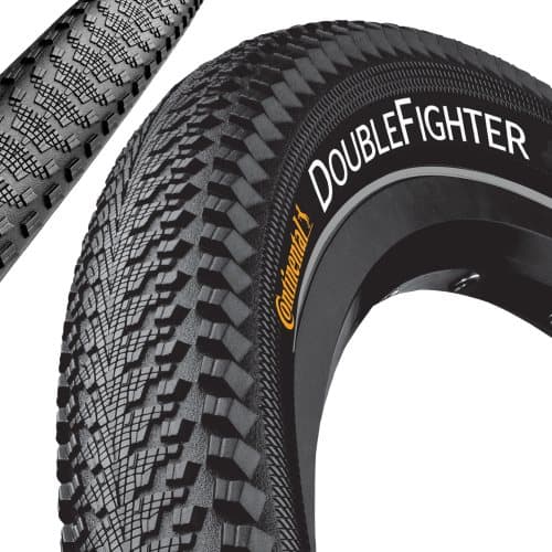 Dæk 26 x1.90 CONTINENTAL DOUBLE FIGHTER GRAVEL