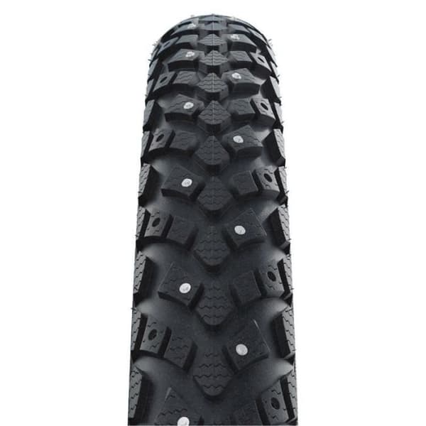 Schwalbe Winter Tr MTB-däck (50-584) - svart/grå - 27,5" x 2 mm med 104 K-Guard-förstärkta dubbar