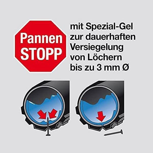 Innerslang - FISCHER - 27 DV - Anti-punktion - Specialgel - För MTB