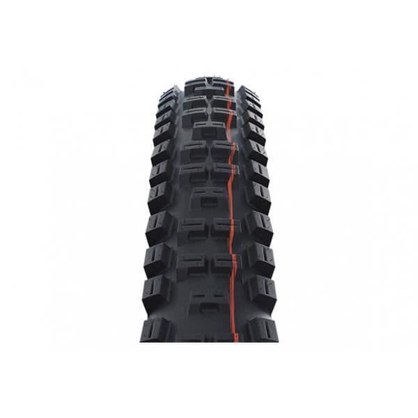 Däck VAE Schwalbe Gravity Big Betty Addix Super Gravity Enduro Tle Tubeless-Tubetype Ts (65-622) Homologated E50 - svart/vit/röd -