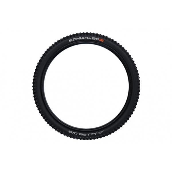 Däck VAE Schwalbe Gravity Big Betty Addix Super Gravity Enduro Tle Tubeless-Tubetype Ts (65-622) Homologated E50 - svart/vit/röd -