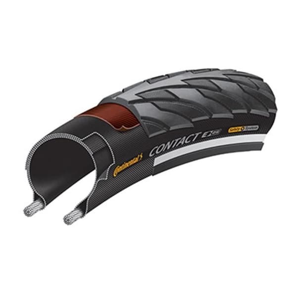 CITY-VTC-MTB DÄCK 700 X 42 (29 x 1,60) CONTINENTAL CONTACT BLACK TR (42-622) -SPECIALERBJUDANDE-