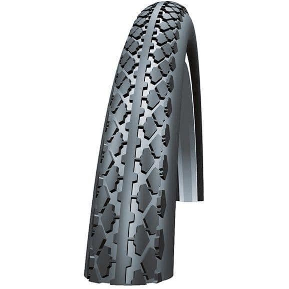 Cykeldäck - STAD - SCHWALBE - HS159 ACTIVE LINE - 27x1.25 (28-32-630) - Svart beige - TUBETYPE