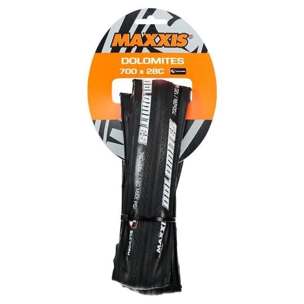Maxxis Dolomites-däck - 700 x 28 - Svart - Landsvägscykel - Vuxen - Blandat