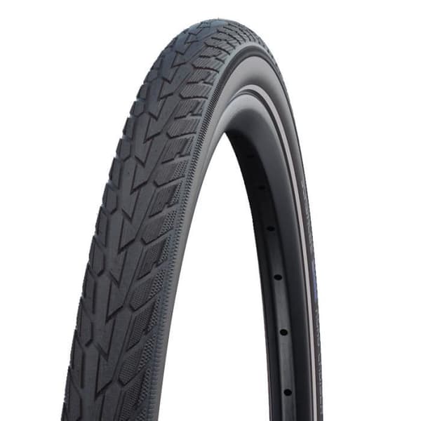 Schwalbe Hs140 Activ.K-Guard Rig-däck - svart/vit - 27"x1,6 - Vuxen - Herr
