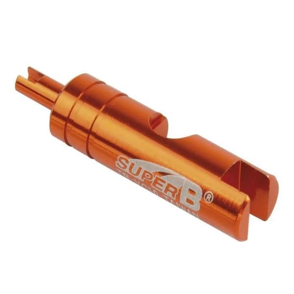 Orange aluminium ventilkärnsutdragare - SUPERB - TB-VC10 - Fritidscykel - Blandat