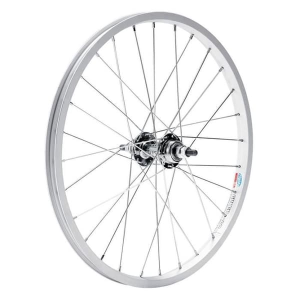 Gurpil aluminium bakre MTB hjul - silver - 20 x 1,75 - V-Brake - 36 ekrar