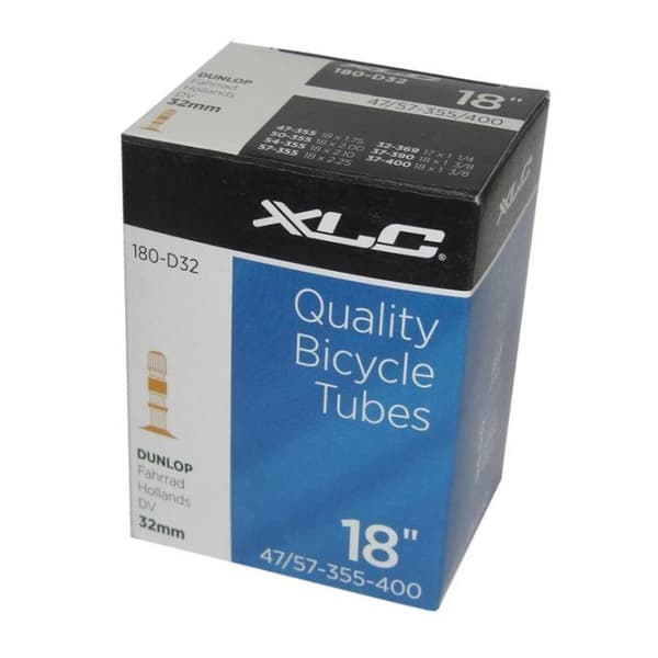 XLC 18 tums innerslang för cykel 1,75-2,125 Dunlop