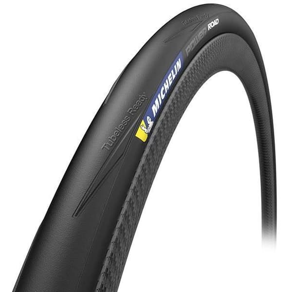 Cykeldäck - MICHELIN - POWER ROAD - 700x25C - Tubeless Ready - Svart