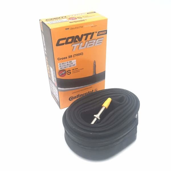 Continental - TUBE 700X32-47P CROSS28X2 - 181941 Unisex innerslangspaket, svart, 700 x 32-47c