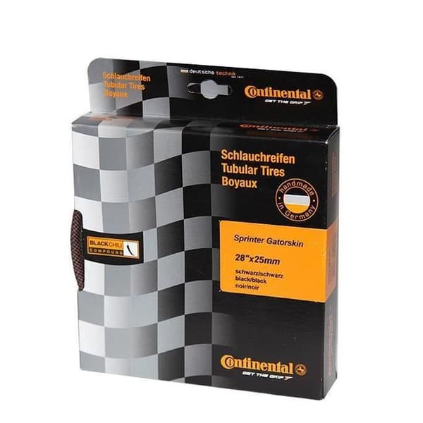 CONTINENTAL Sprinter Gatorskin cykelrör - Svart - 700x25