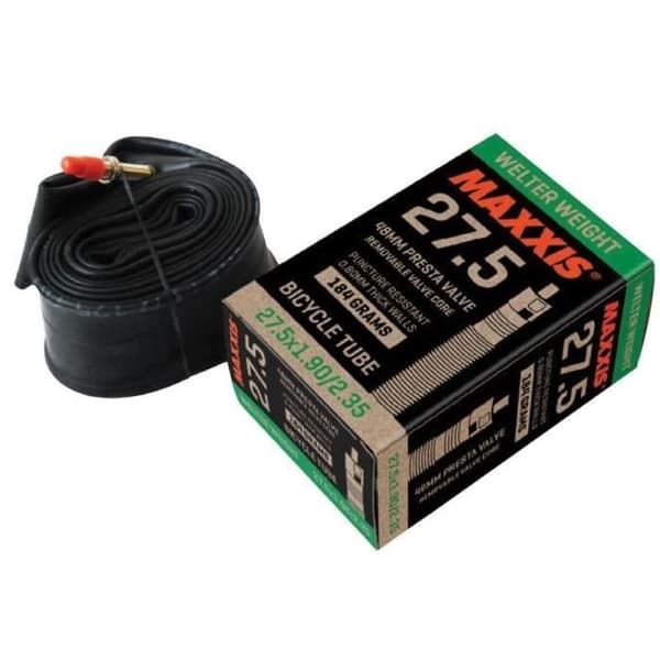 Cykelslang - MAXXIS - Welter Tube - 27.5X1.9 eller 2.35 - Presta-ventil 36mm - Mixad