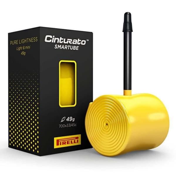 Pirelli SMARTUBE Unisex innerslang för vuxna - gul - 700x23/32c - 60 mm Presta-ventil