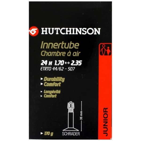 Junior Inner Tube 24'x1,70/2,35 - Hutchinson - Fritidscykel för barn - Schrader