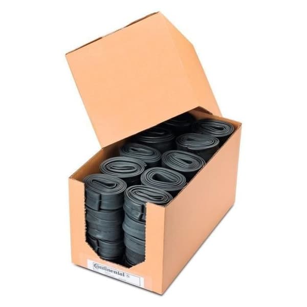 Paket med 50 Continental Race presta ventil innerslangar 700x20-25C - svarta - 60 mm
