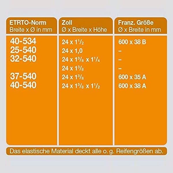 Cykelslang - FISCHER - Uni 24 kompakt DV - Svart - Dunlop ventil 40 mm - Elastiskt material
