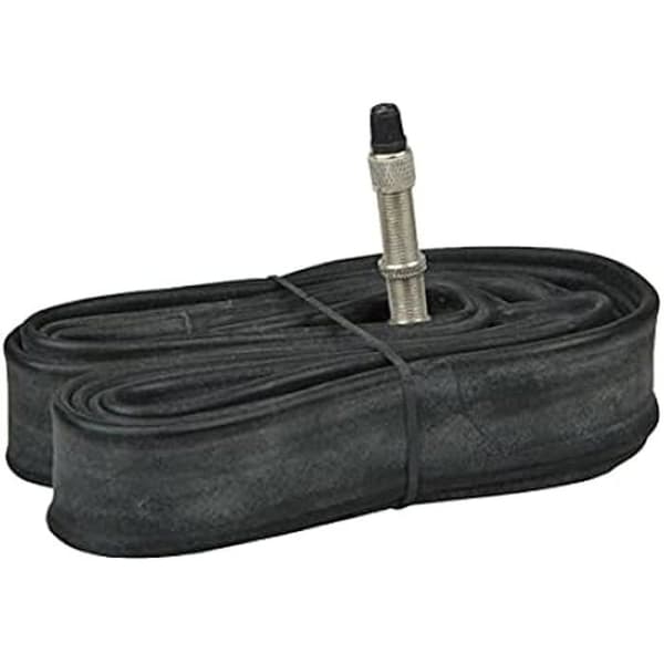 Cykelslang - FISCHER - Uni 24 kompakt DV - Svart - Dunlop ventil 40 mm - Elastiskt material