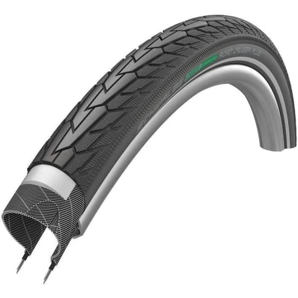 SCHWALBE Road Cruiser Plus ytterdäck 20 x 1,75 (47-406) svart för fritidscyklar för barn
