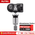 Miniatyrbillede 2 af 2: TPMS-sensor, 433MHz & 315MHz kompatibilitet, Dæktryksmonitor tester, 1 x 2i1 aluminium ss
