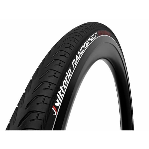 Vittoria City touring däck - svart - 42-622 mm/28" x 1,6 - reflekterande rand