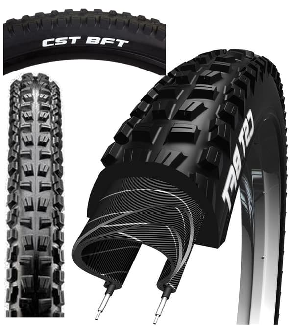 CST Däck 26x2.25 BFT C1752 tråd 54-559 All Mountain Freeride