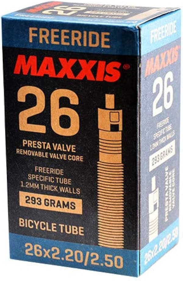 Cykelslangar 26 2.20-2.50 FV 48 mm Presta Maxxis Freeride 1.2 mm förstärkta