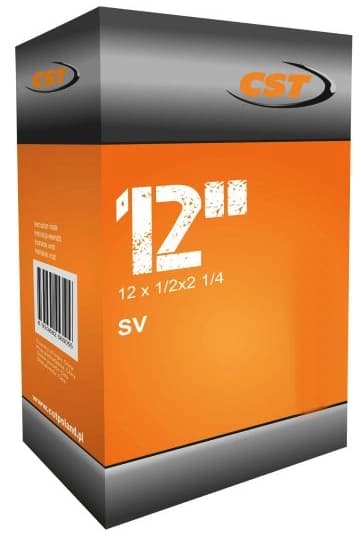 CST 12" innerslang för vagnar med AV-vinkelventil
