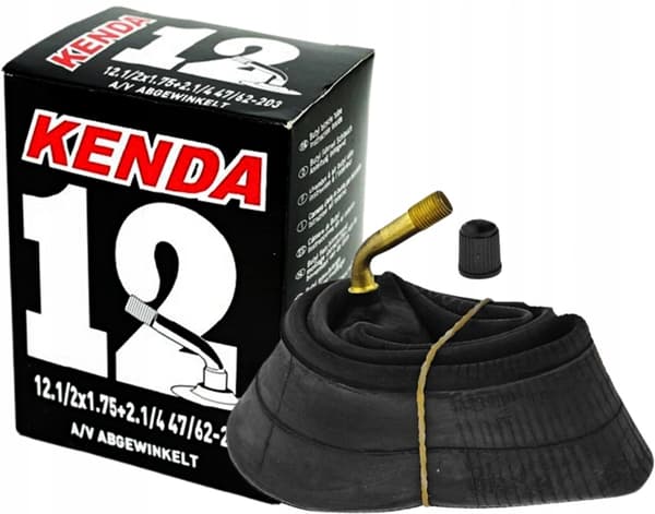 KENDA 12" sisäputki rattaille AV-kulmaventtiilillä