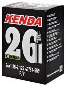 KENDA Tube 26 x1,75/1,95/2,0/2,125 FV PRESTA