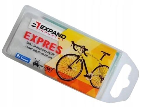 EXPAND EXPRES set med 9 runda cykelmärken