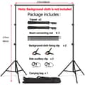 Miniatyrbild 2 av 4: Bakgrundsställning, Foto- och Videostudio, Bakgrundsstödsystem