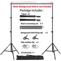 Miniatyrbild 1 av 4: Bakgrundsställning, Foto- och Videostudio, Bakgrundsstödsystem