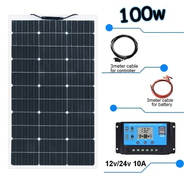 Solpanel, Fleksibel, Vandtæt