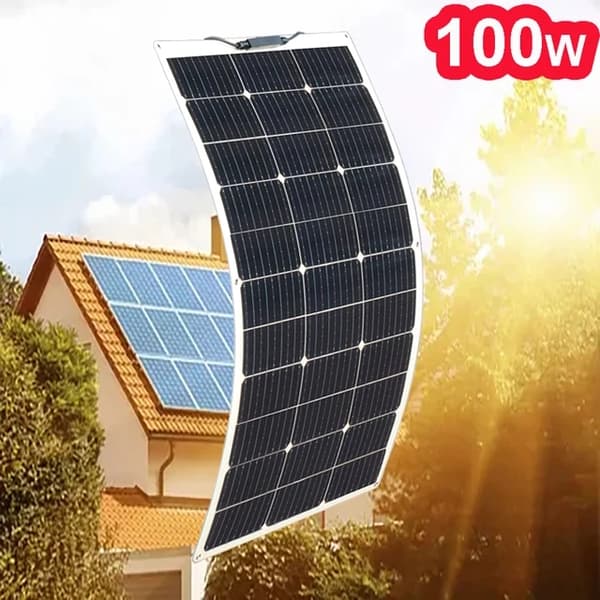 Solpanel, Fleksibel, Vandtæt
