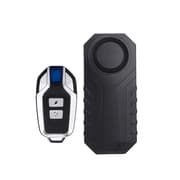 Cykelalarm med fjernbetjening 113 dB Sort