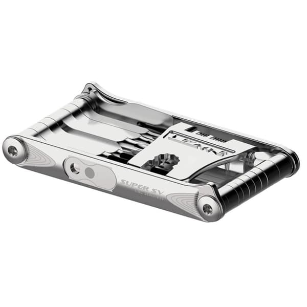 Lezyne Super Sv22 Hopeinen