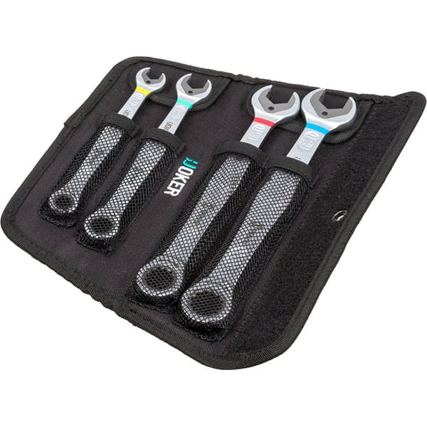 Wera Joker 4 Parts Combination Ratchet Wrenches Søvfarvet