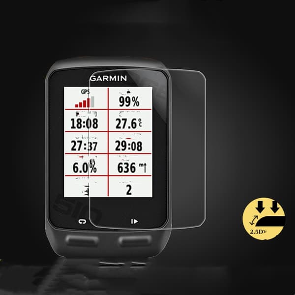 INF 2 pakkauksen näytönsuoja, joka on yhteensopiva Garmin Edge 520/820:n kanssa Läpinäkyvä