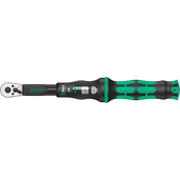 Wera Click-torque A5 Torque Wrench 2.5-25nm Svart