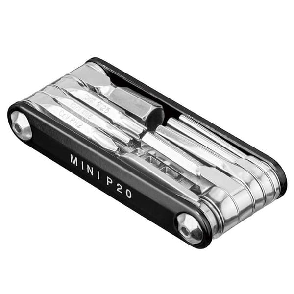 Topeak Monikäyttötyökalu Mini P20 Musta,Hopeinen